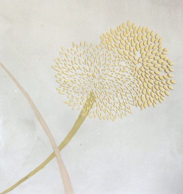 CHRYSANTHEMEN RELIEF & INTARSIE